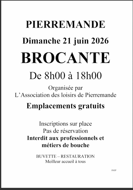 Brocante Pierremande