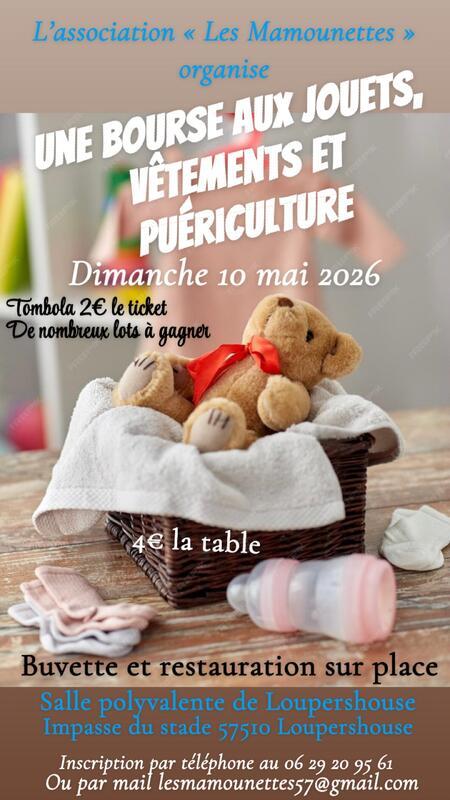 Bourse aux jouets et puériculture