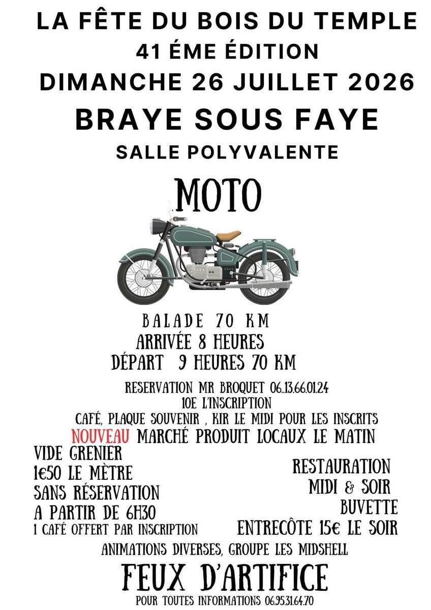 Fête du Bois du Temple