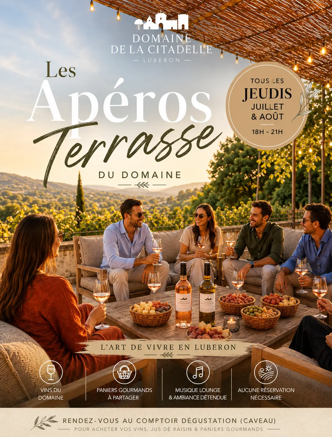 Les Apéros Terrasse de La Citadelle