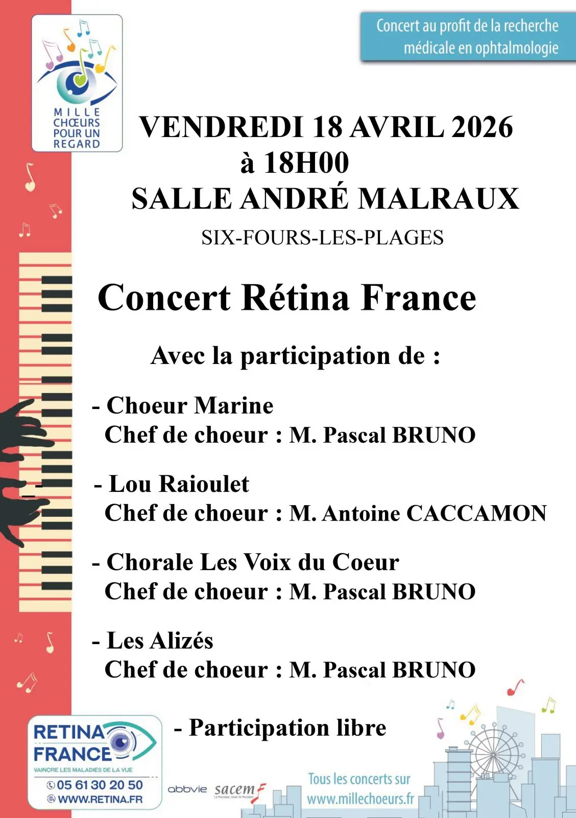 Concert Rétina France