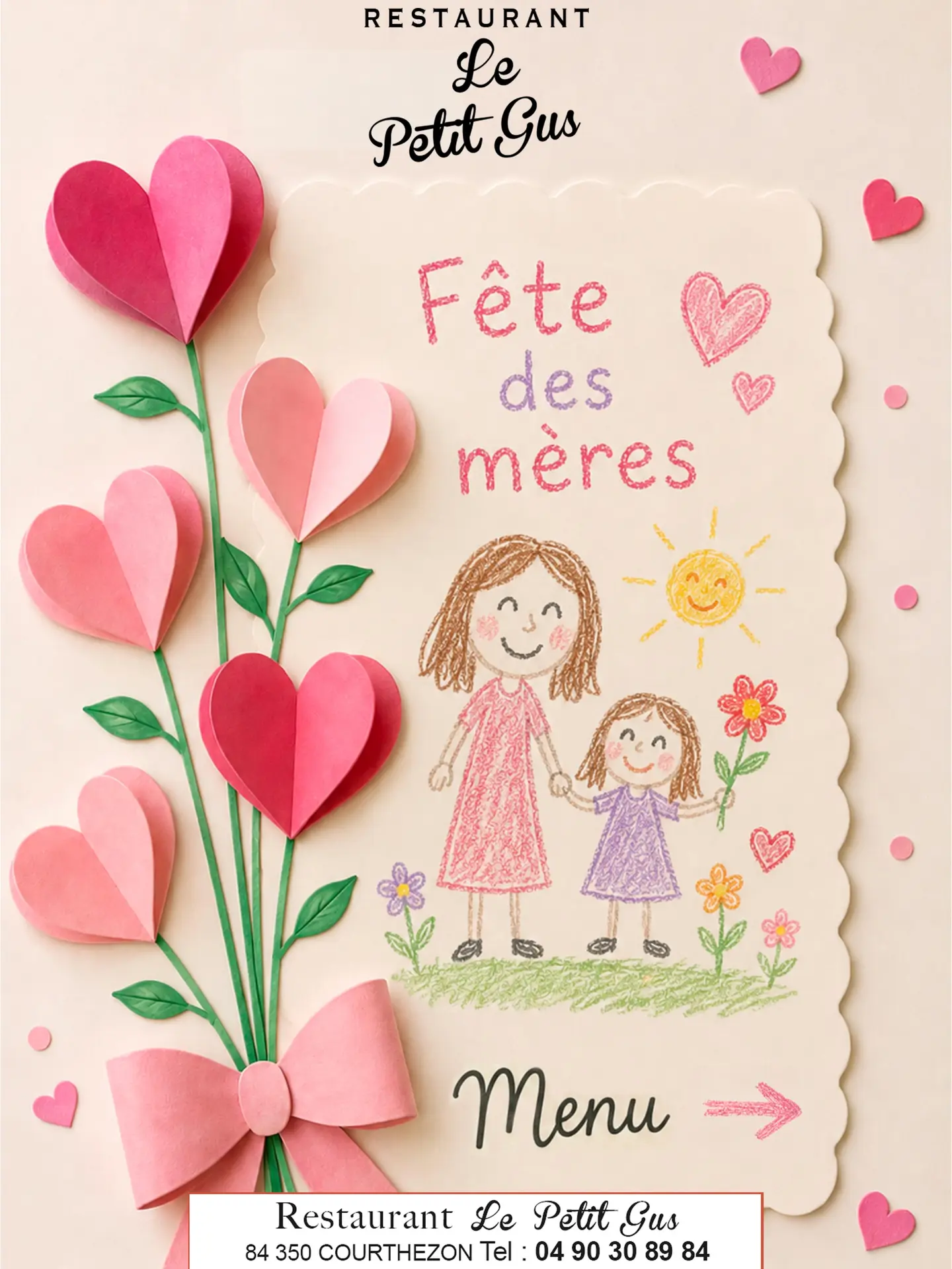 La Fête des mères au Petit Gus