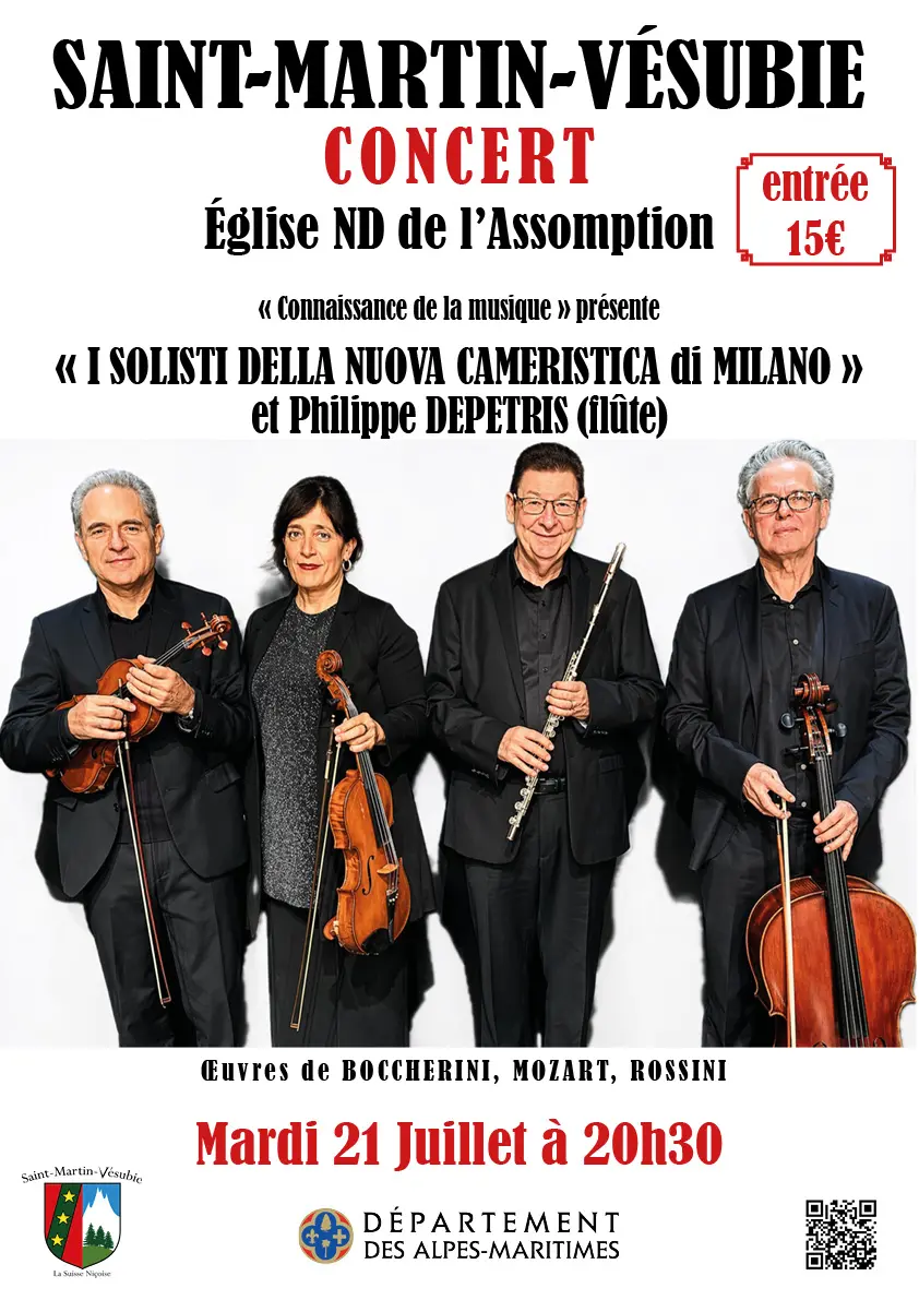 Concert "Trio cordes de la Cameristica Di Milano"