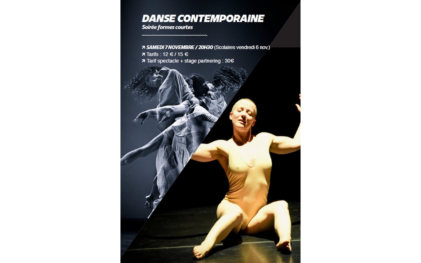 Espace Dantza - Danse contemporaine - Soirée formes courtes