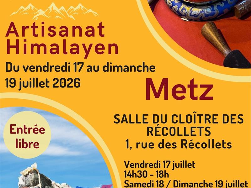 Exposition-vente solidaire d'artisanat himalayen
