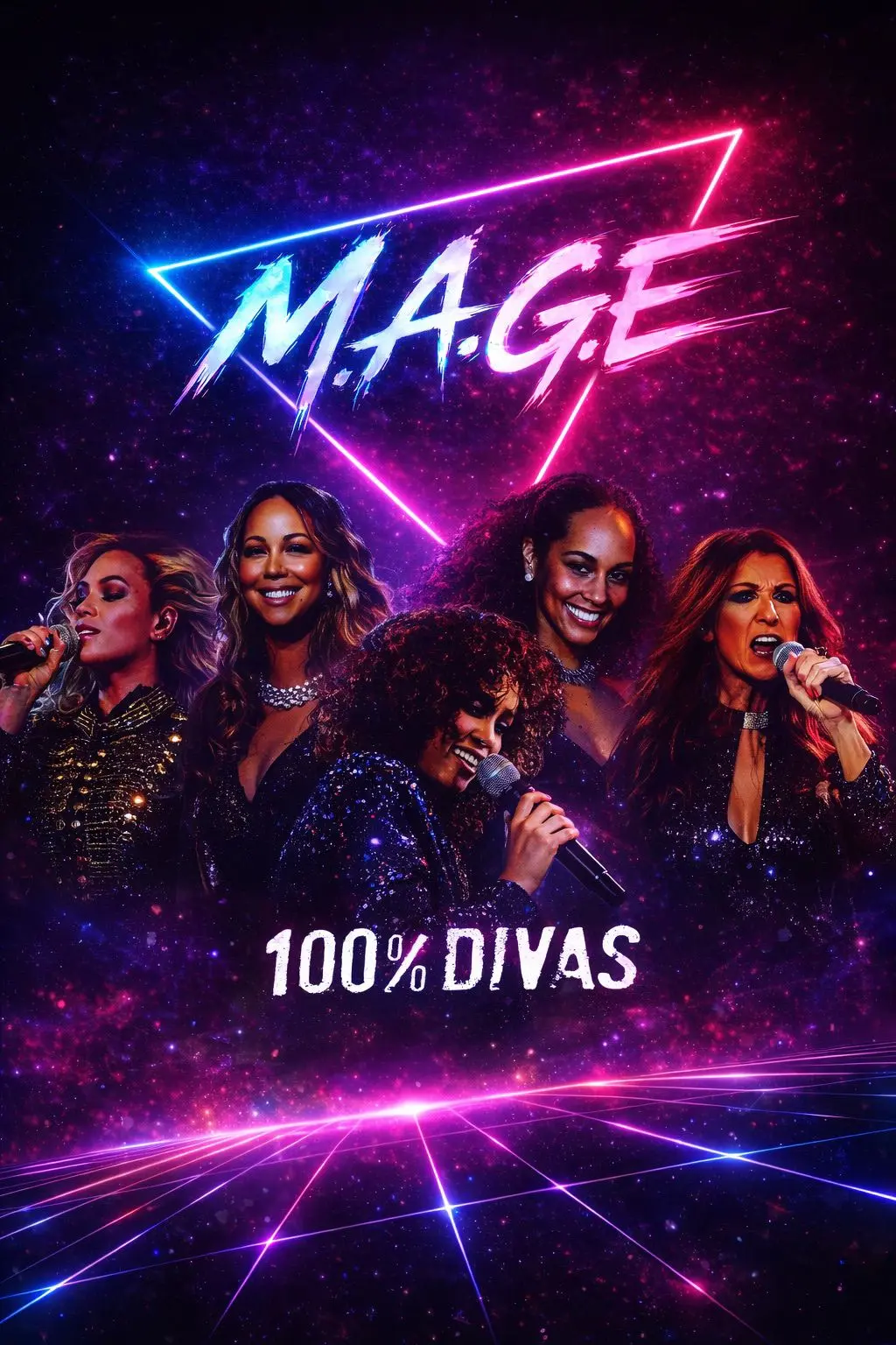 100% DIVA BY MAGE - concert reprises chansons 100% féminine