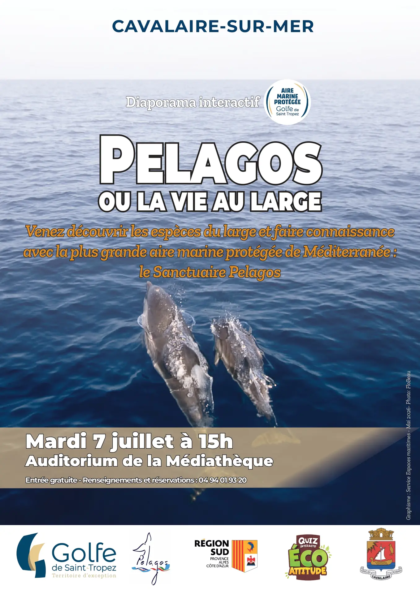 Diaporama interactif : Pelagos ou la vie au large