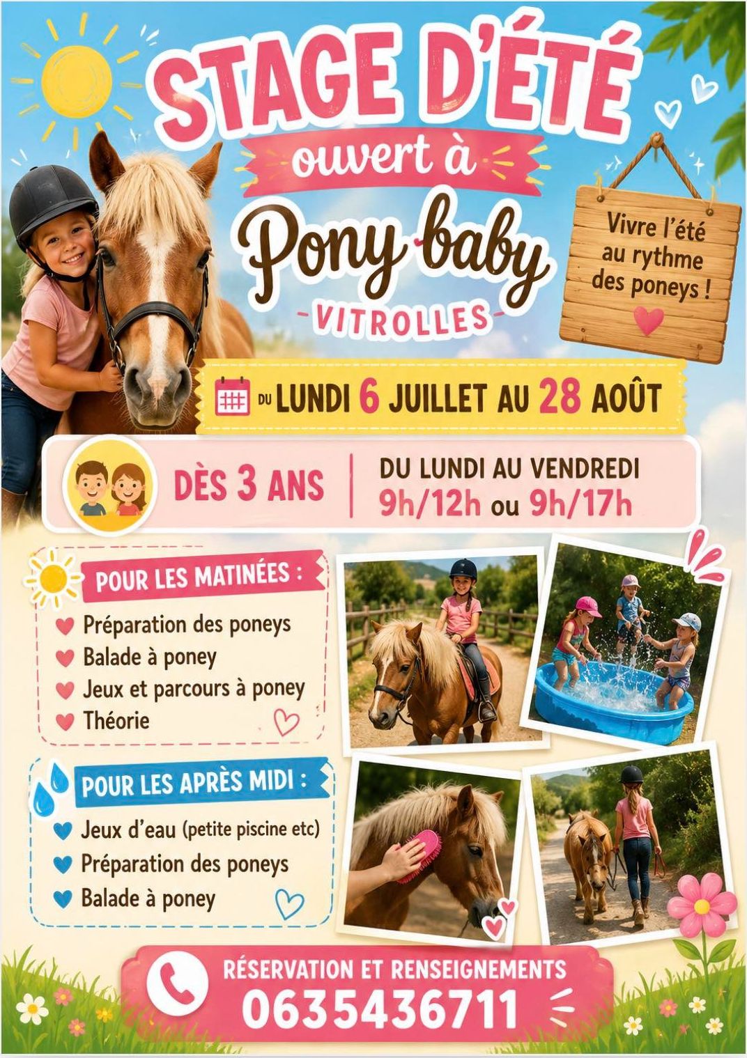 Stage Diète ouvert à Pony Baby - Vitrolles