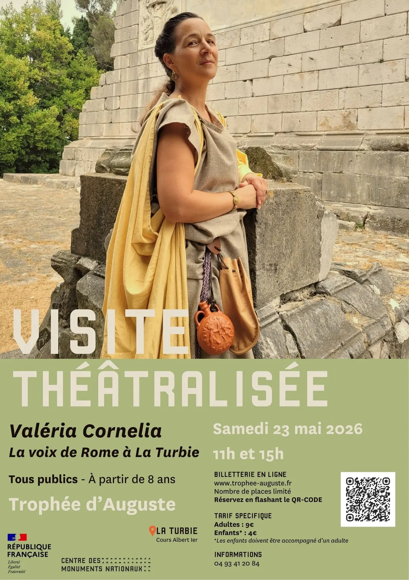 Visite théâtralisée : "Valéria Cornelia, la voix de Rome"