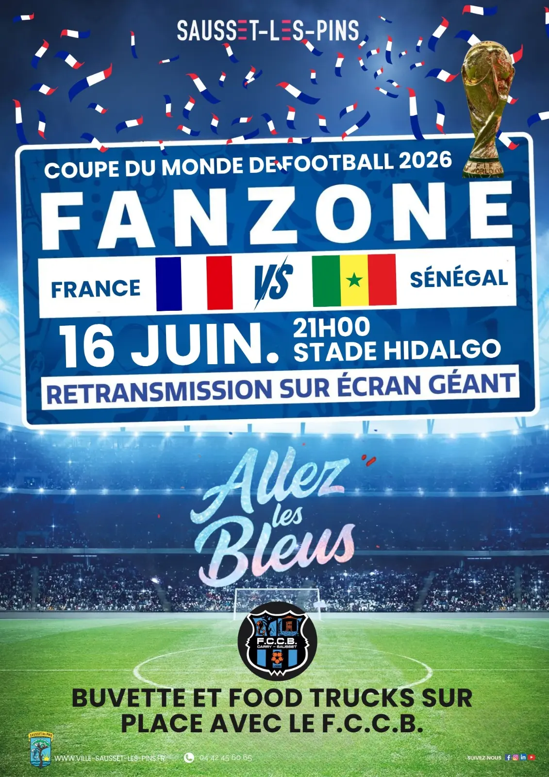 COUPE DU MONDE DE FOOT "Fanzone"