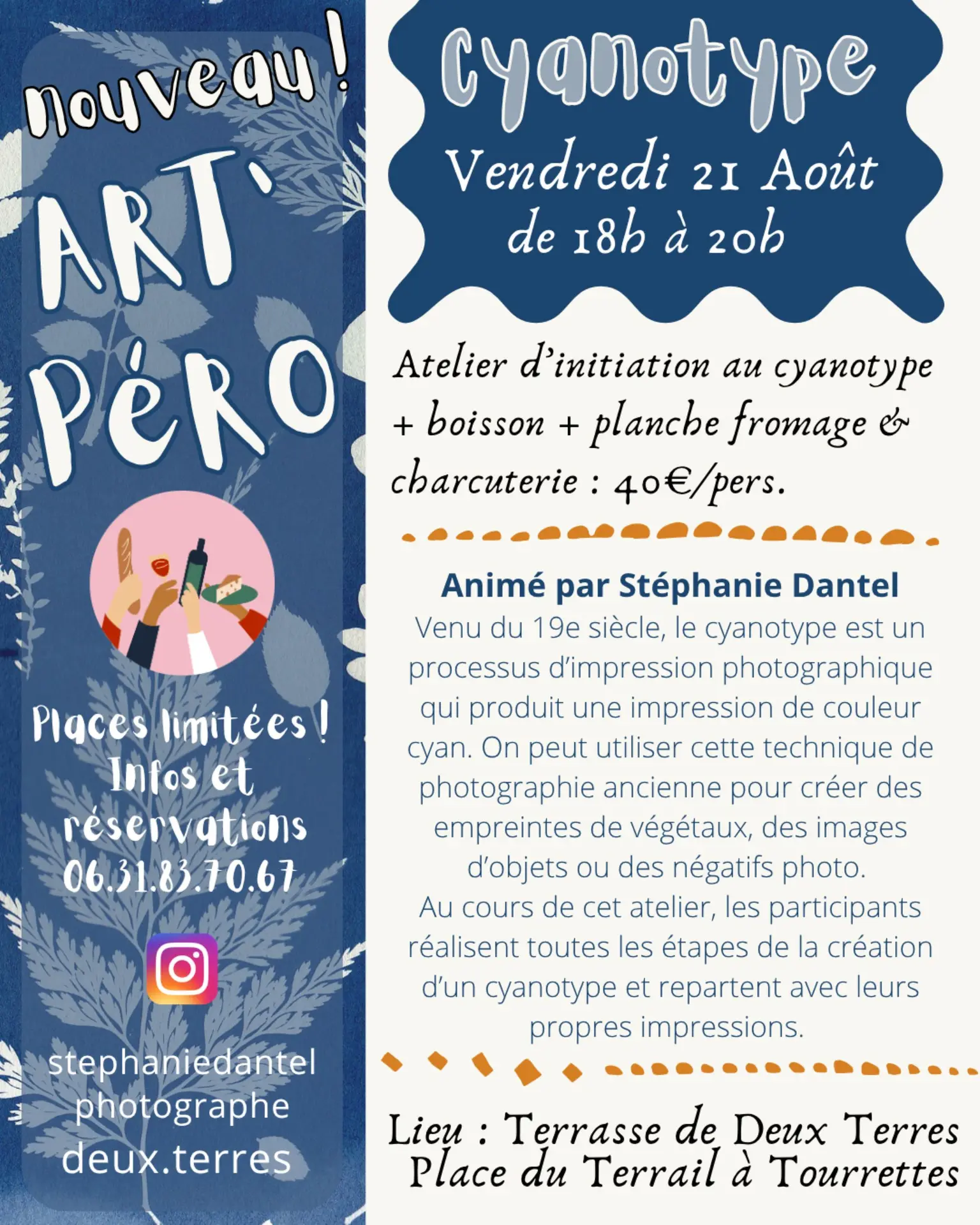 ART Péro ' Cyanotype''