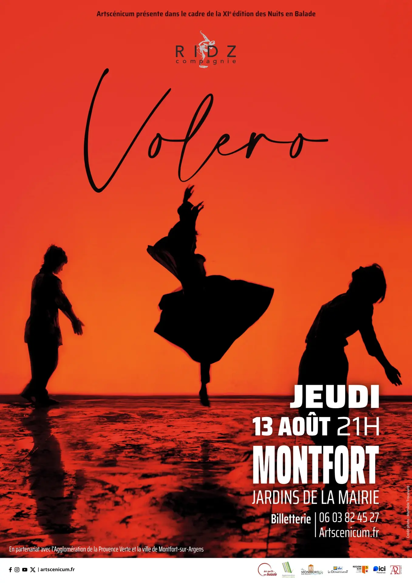 Spectacle de danse : Volero | Les Nuits en balade