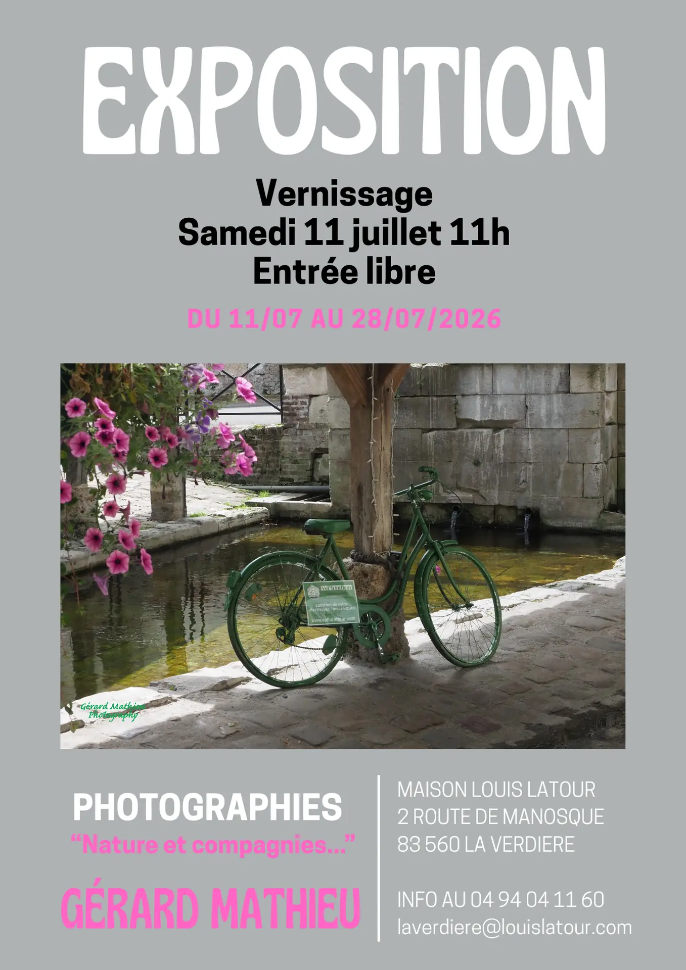 Exposition : Nature et compagnies - Photographies