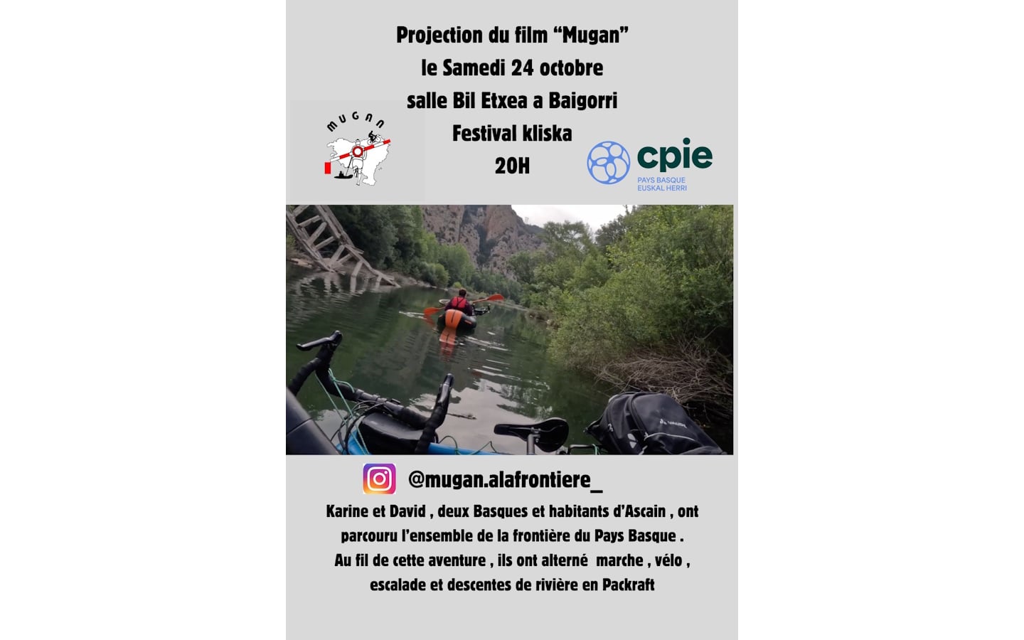 Projection du film Mugan dans le cadre du Festival Kliska