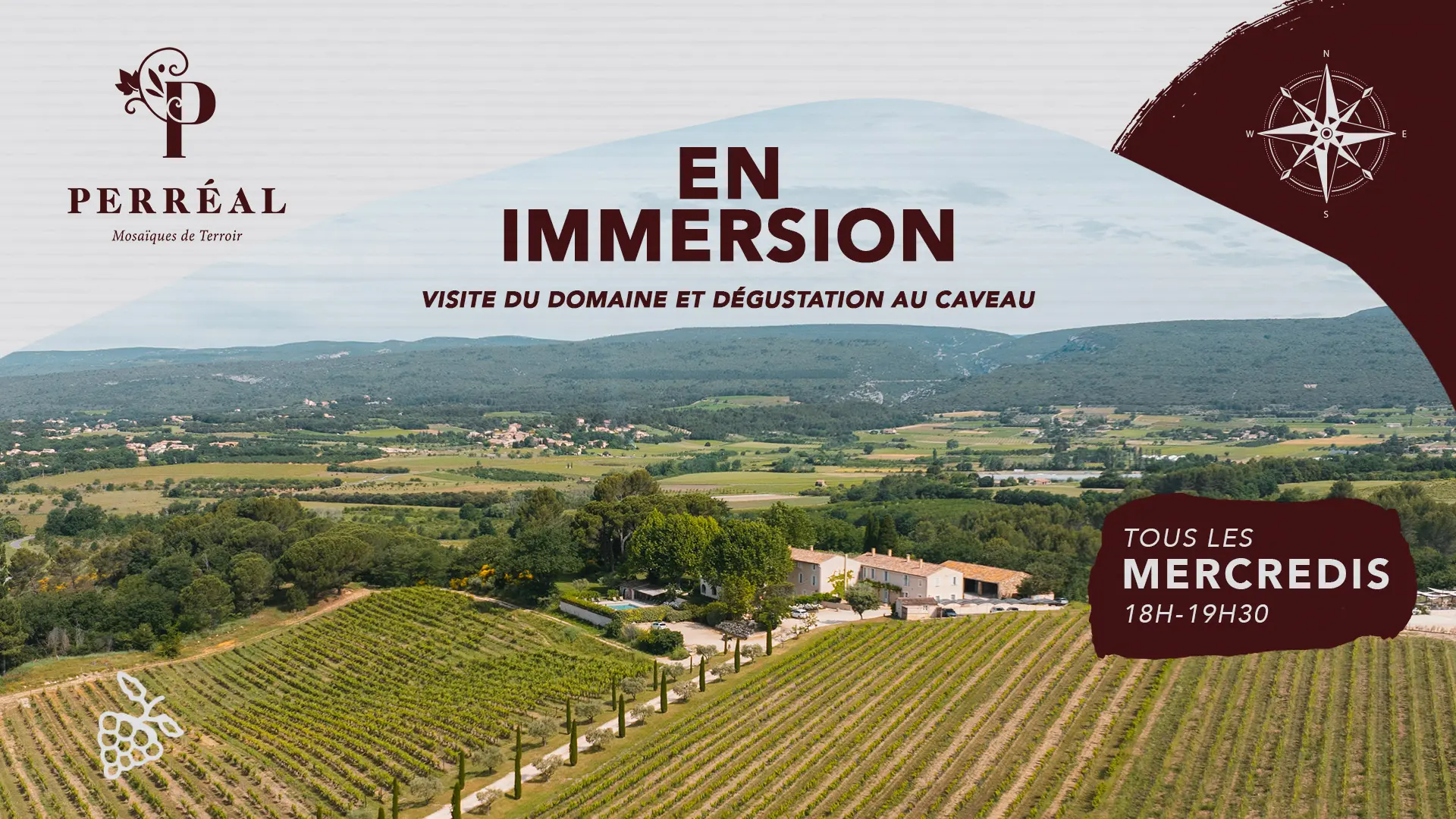 En immersion au domaine de Perréal