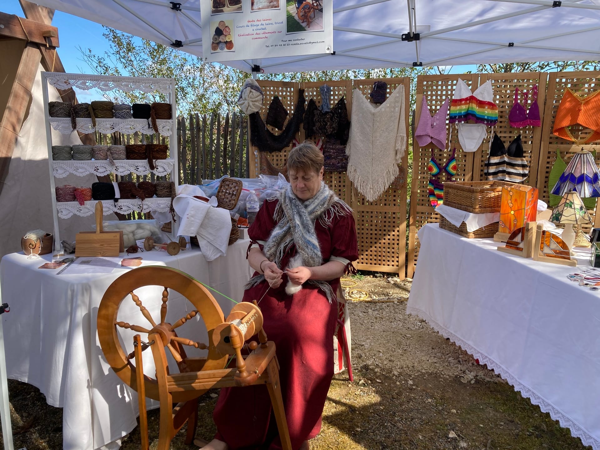 Ascension des Métiers d'Art - Art de la Laine Rosella Novelli