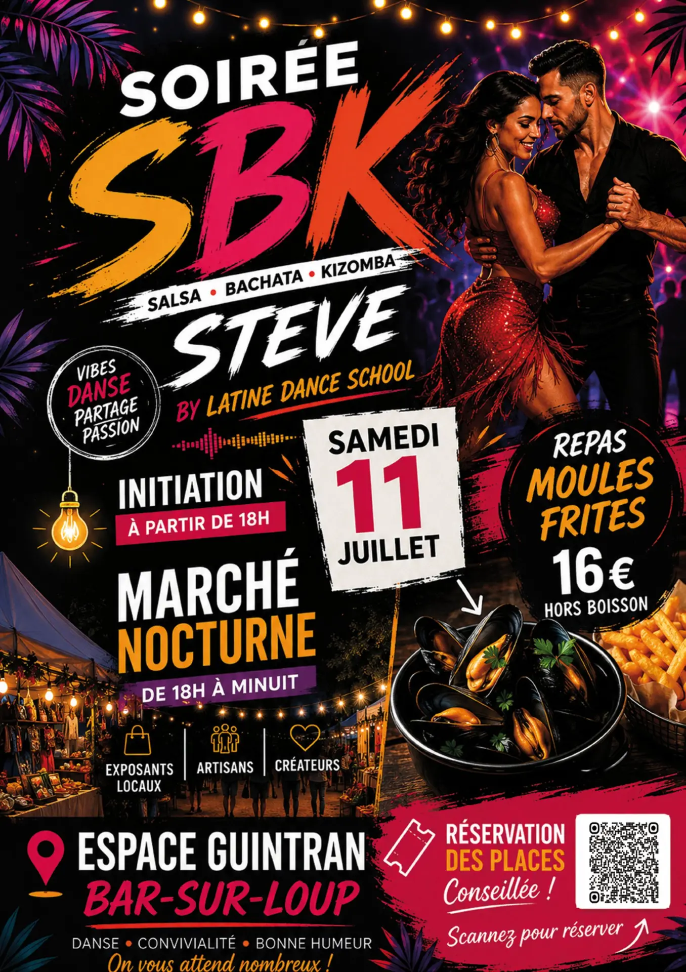 Soirée Salsa Bachata Kizomba