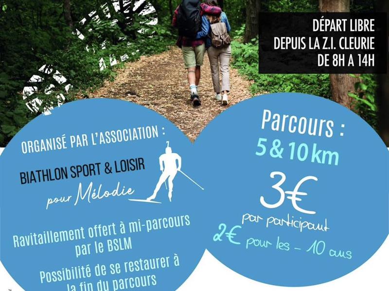 Randonnée pédestre pour Mélodie