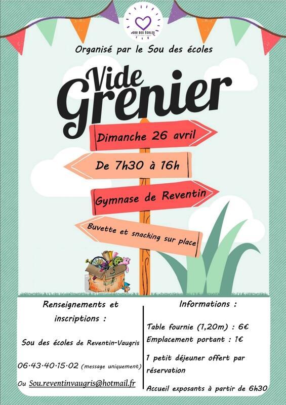 Vide grenier du sou des écoles