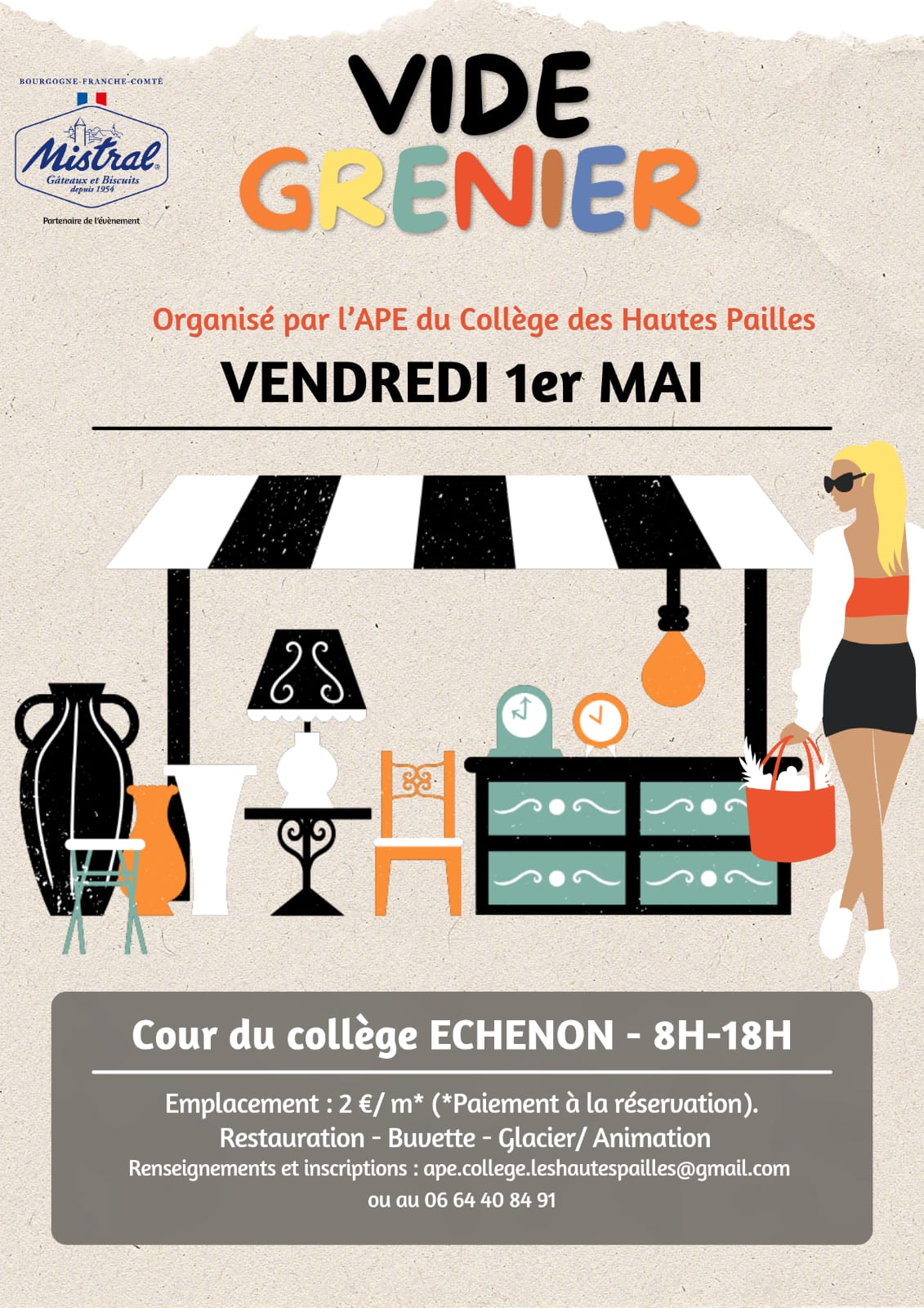 Vide Grenier au Collège