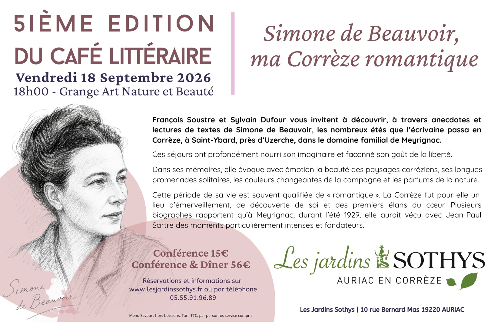 5 eme édition du café Littéraire