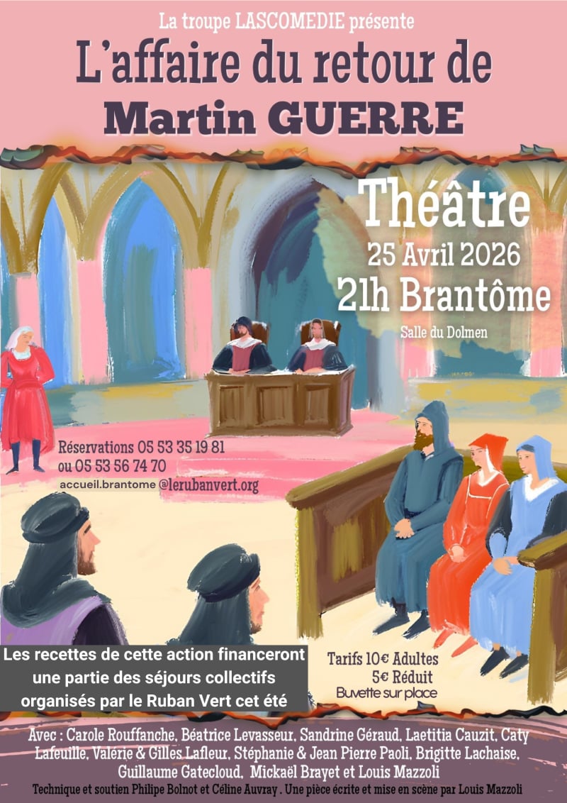 Théâtre : L'affaire du retour de Martin Guerre