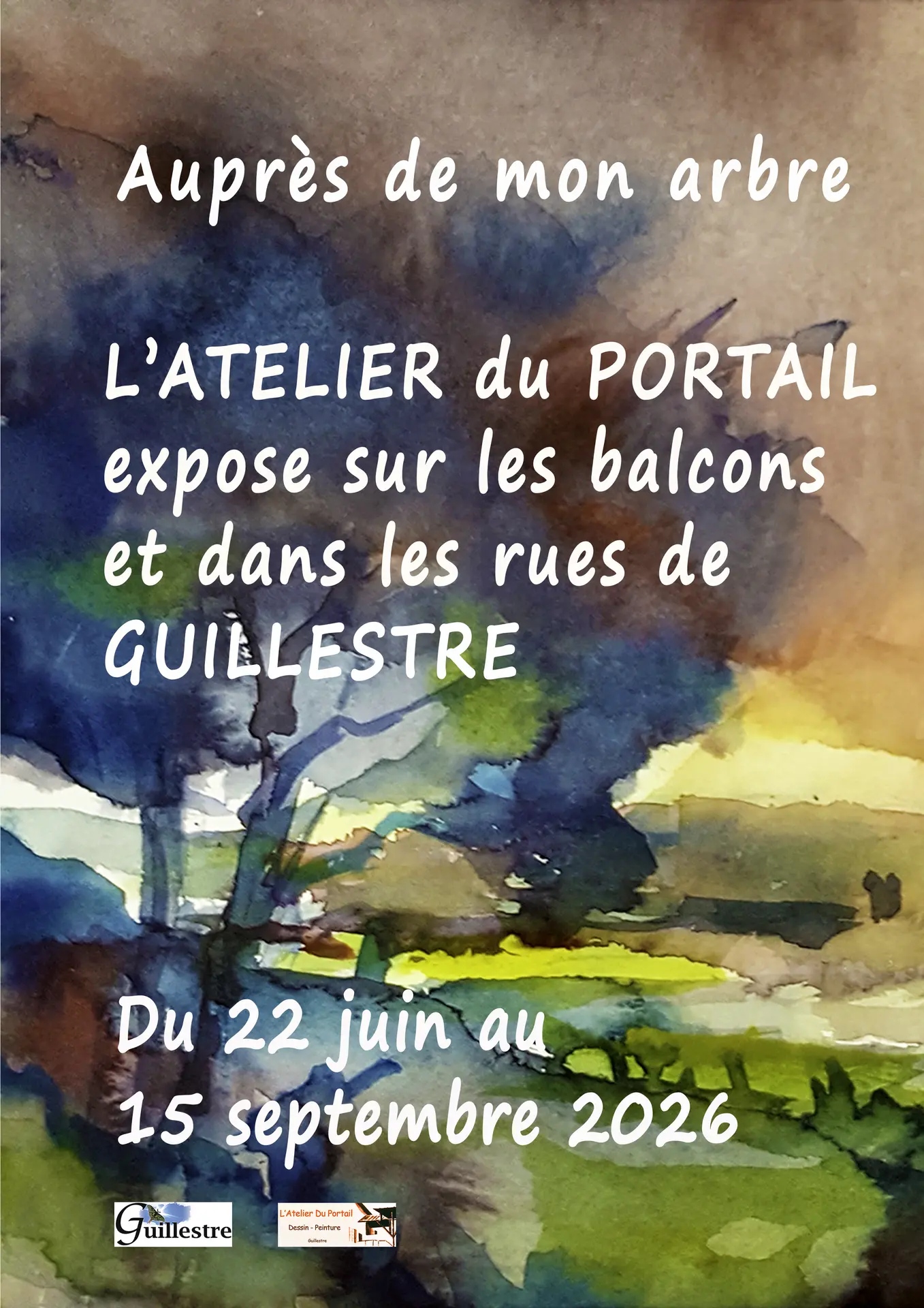Exposition "Auprès de mon arbre" dans les rues de Guillestre