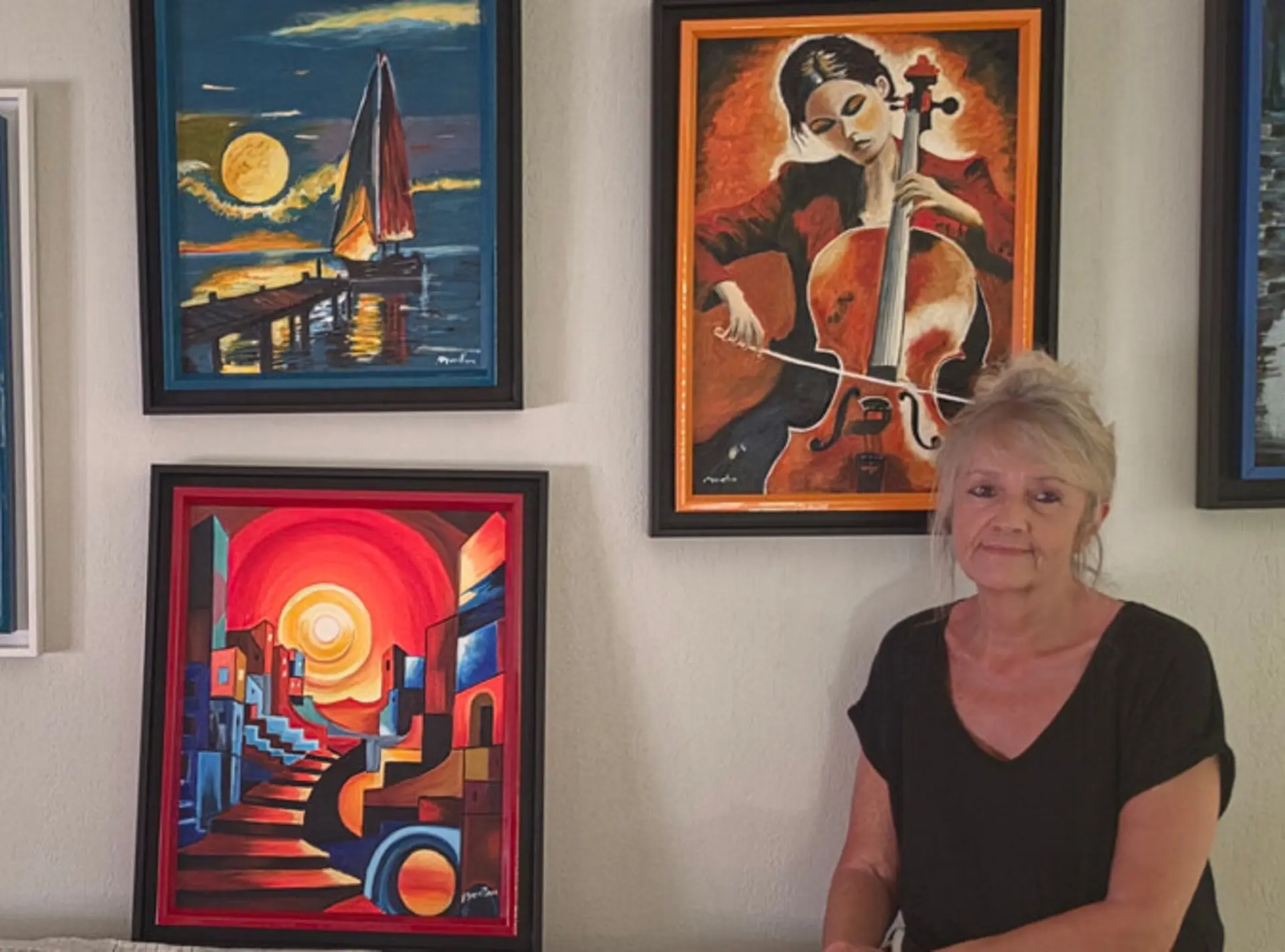 Exposition de peinture Françoise Morellon