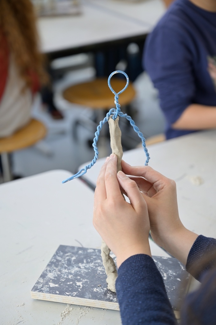 Animation jeunes publics /  Modelage éphémère