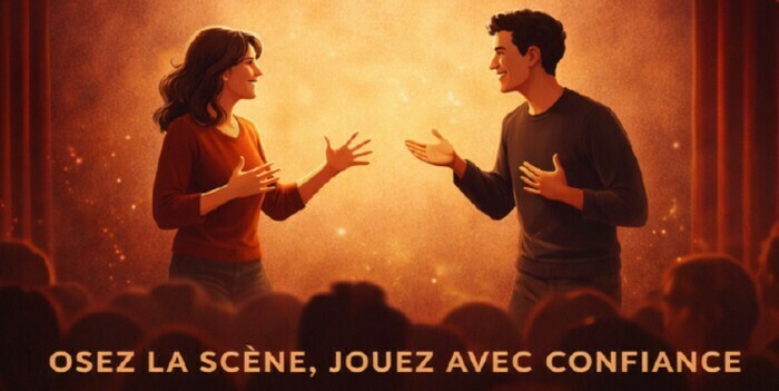 Stage de théâtre orienté confiance - Accessible à tous