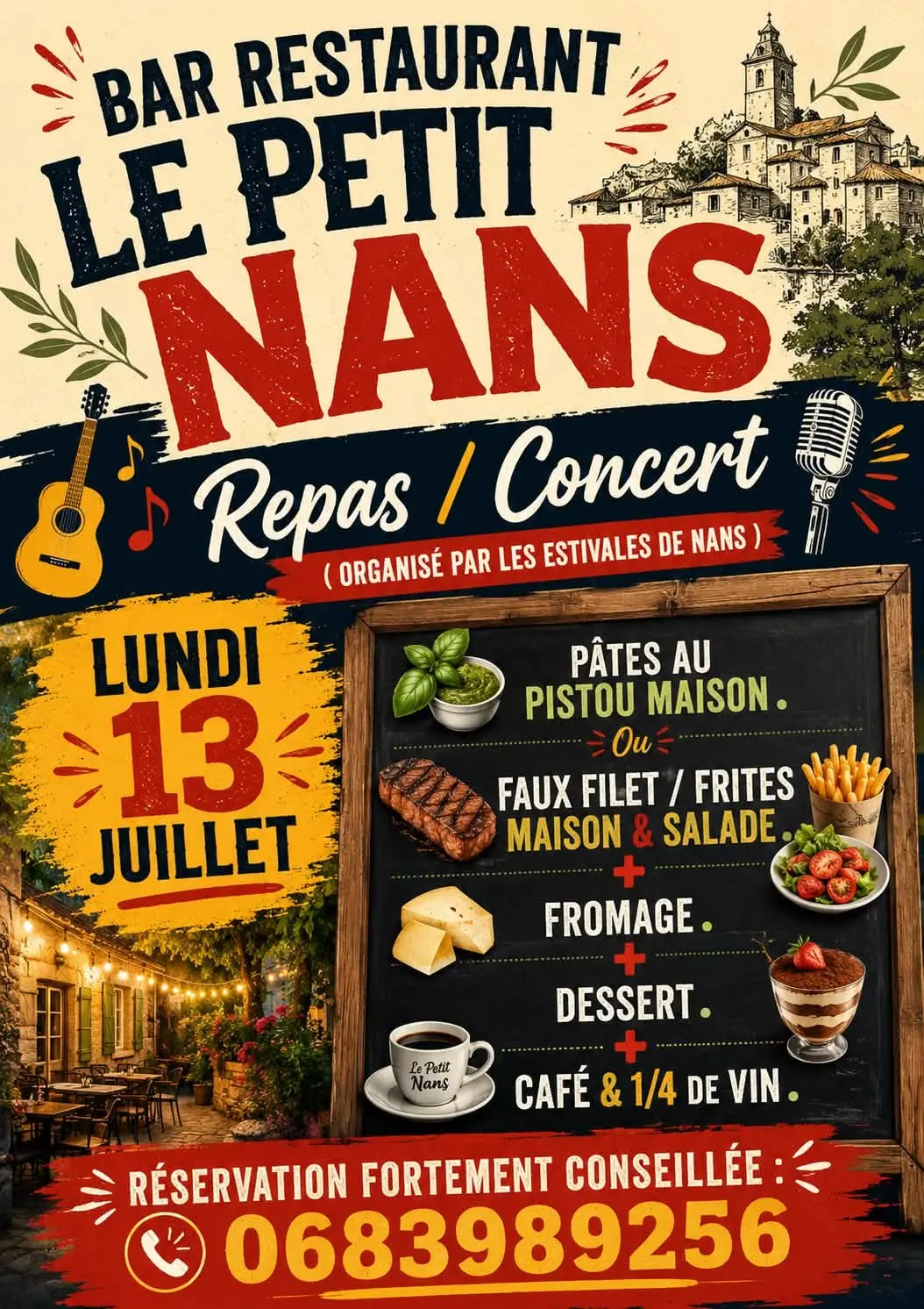 Repas - concert