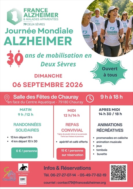 Journée solidaire de l'Alzheimer à Chauray
