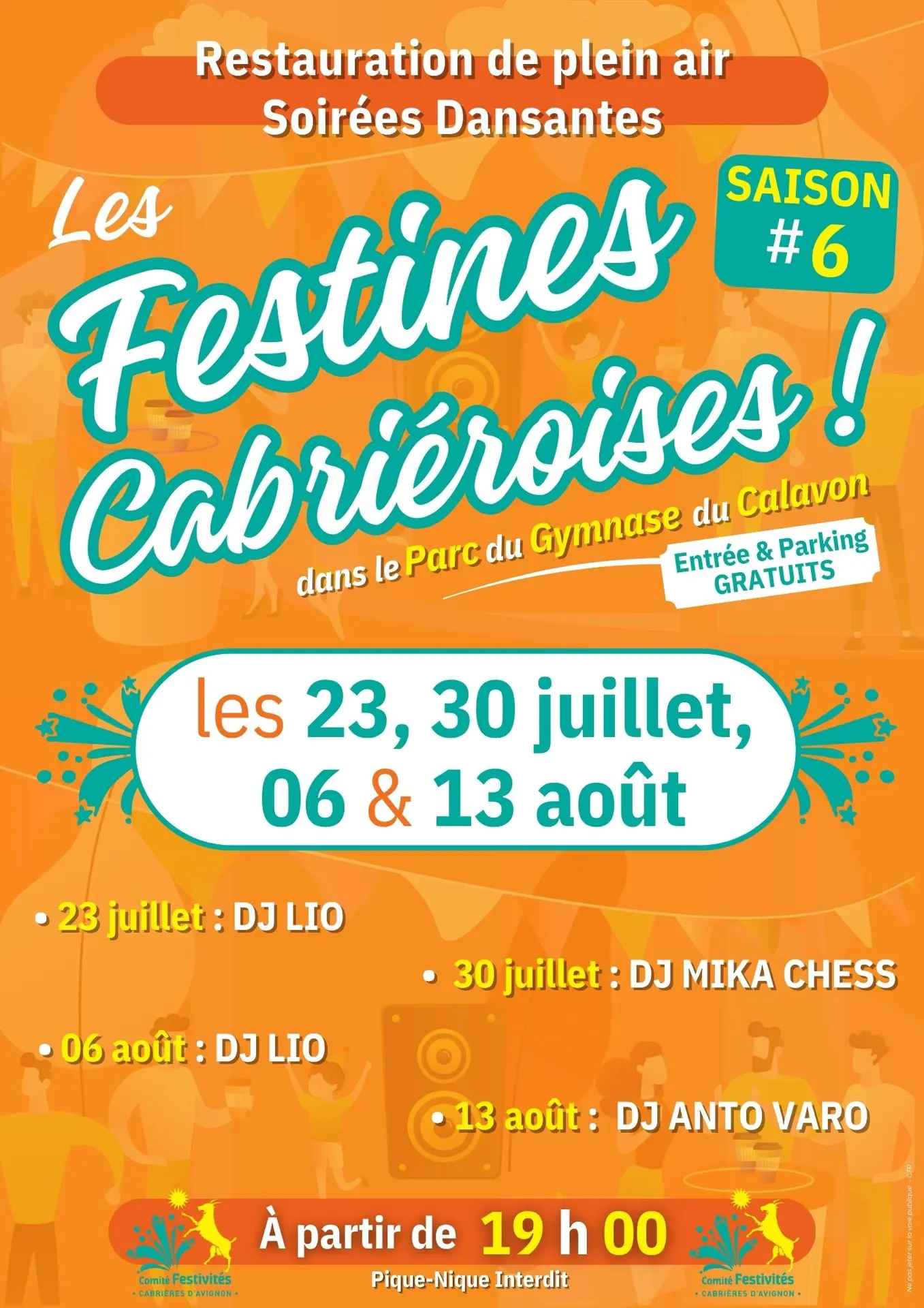 Les Festines Cabriéroises !