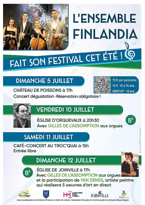 Café concert au Troc Quai - Ensemble Finlandia