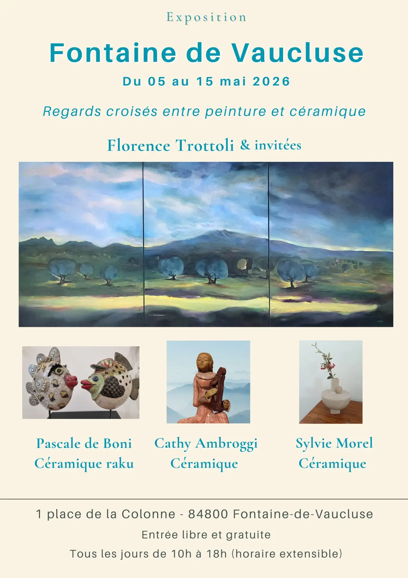 Regards croisés entre peinture et céramique