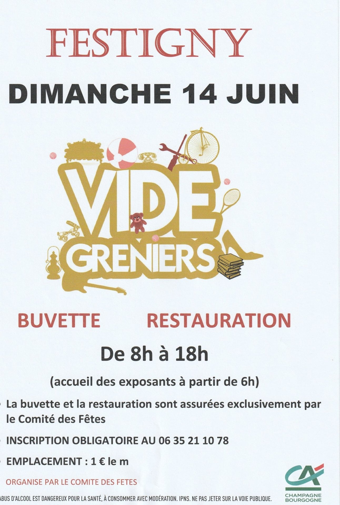 Vide greniers à Festigny