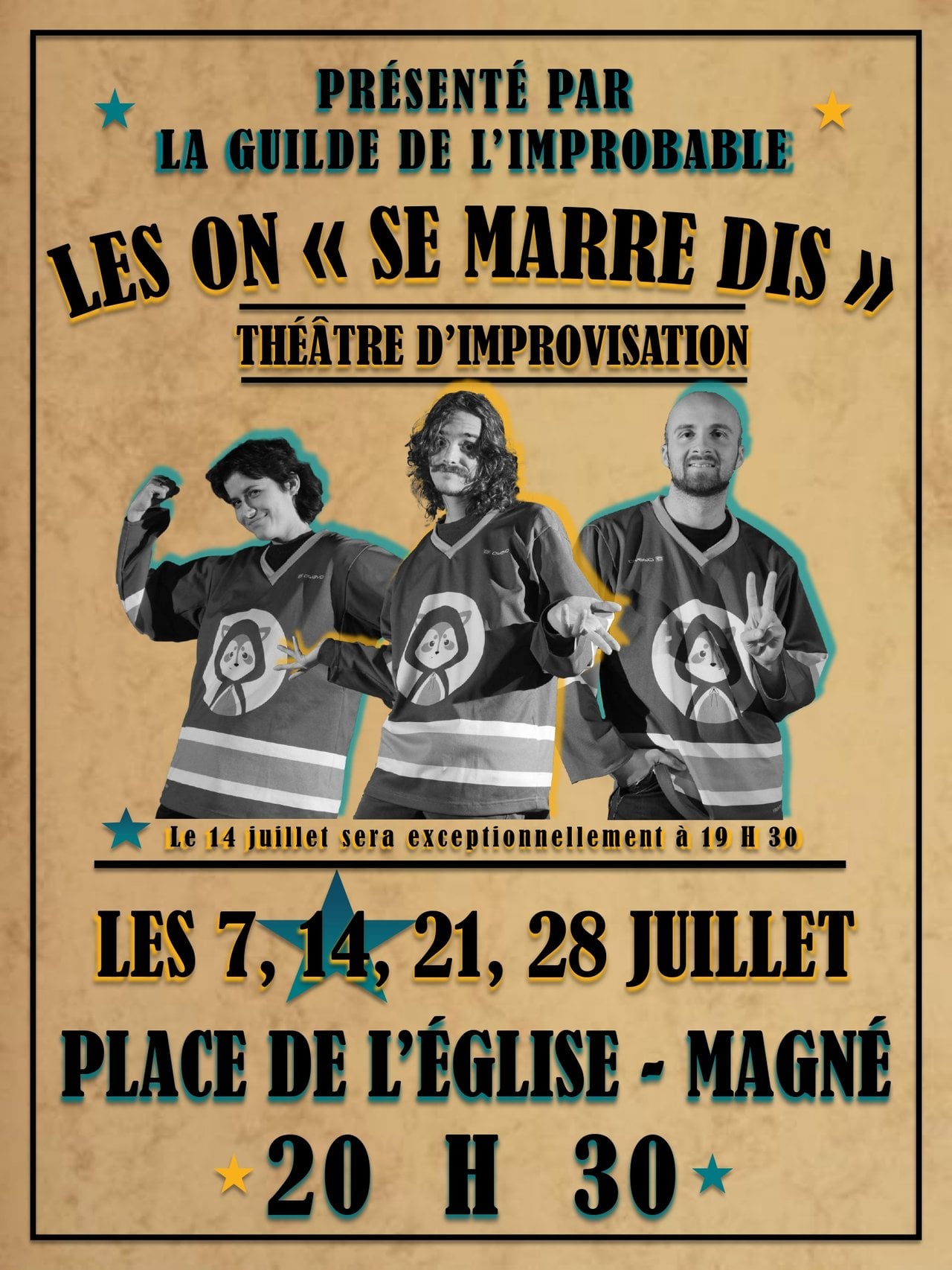 Théâtre d’impro : Les on « se marre dis » à Magné