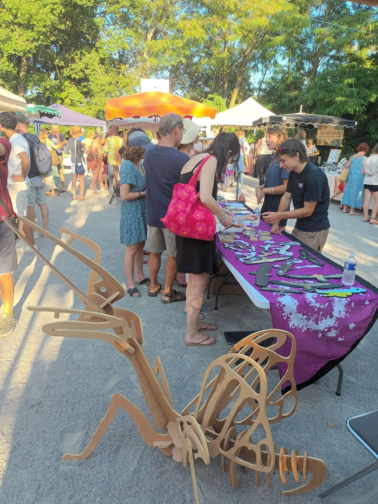 Foire bio Génépi : stand d'information et de sensibilisation du Parc national des Ecrins