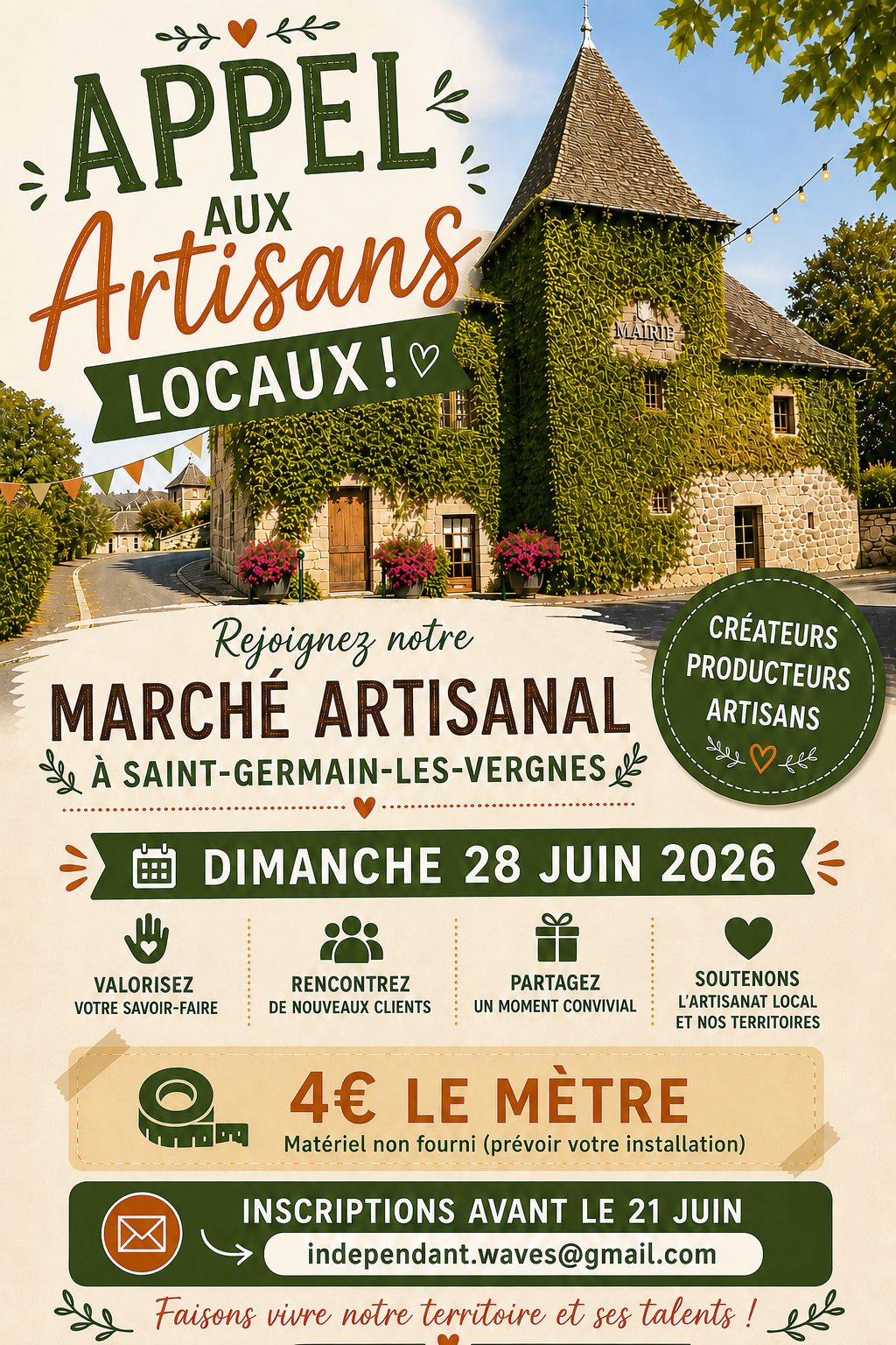 Marché artisanal