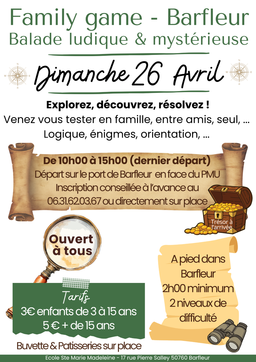 Family Game chasse au trésor